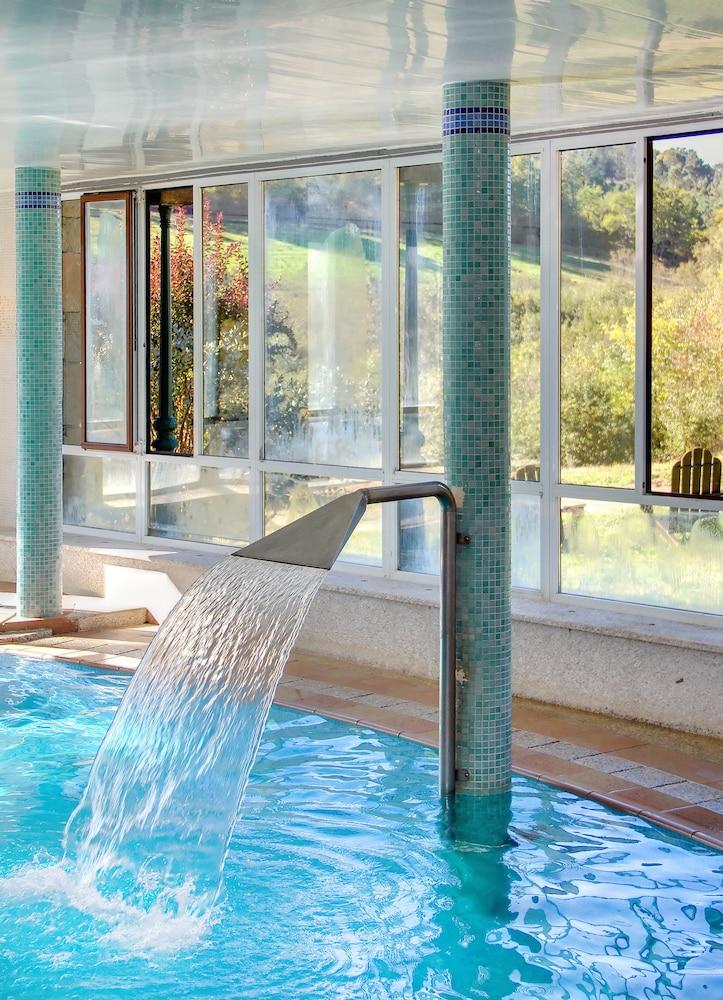 Hotel Balneario Rio Pambre Palas de Rei Eksteriør billede